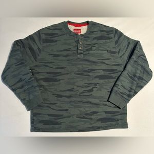 Men’s Coleman Sherpa Lined Camo Henley